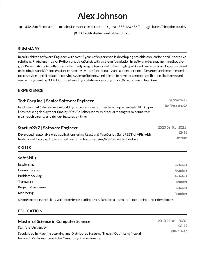 50+ Mẫu CV Chuyên Nghiệp - Tự tin vượt qua mọi buổi phỏng vấn